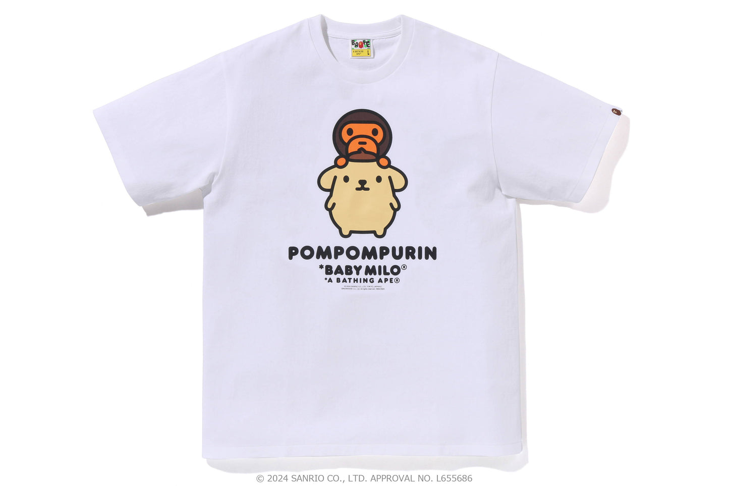 BABY MILO® X SANRIO 11 CHARACTERS T-SHIRTS (Hello Kitty, My Melody, Pompompurin, Cinnamoroll, Kuromi, Badtz-Maru, Little Twin Stars, Kerokerokeroppi, Tuxedo Sam, Patty & Jimmy, and Pochacco)