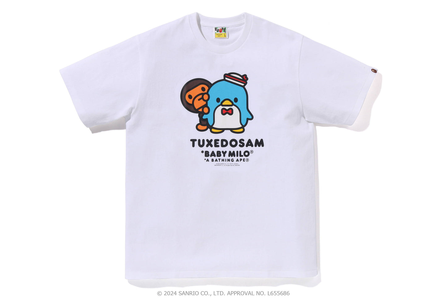 BABY MILO® X SANRIO 11 CHARACTERS T-SHIRTS (Hello Kitty, My Melody, Pompompurin, Cinnamoroll, Kuromi, Badtz-Maru, Little Twin Stars, Kerokerokeroppi, Tuxedo Sam, Patty & Jimmy, and Pochacco)