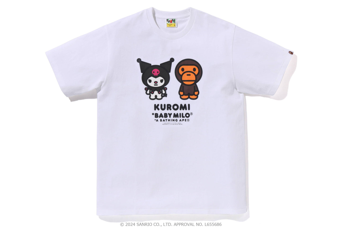 BABY MILO® X SANRIO 11 CHARACTERS T-SHIRTS (Hello Kitty, My Melody, Pompompurin, Cinnamoroll, Kuromi, Badtz-Maru, Little Twin Stars, Kerokerokeroppi, Tuxedo Sam, Patty & Jimmy, and Pochacco)