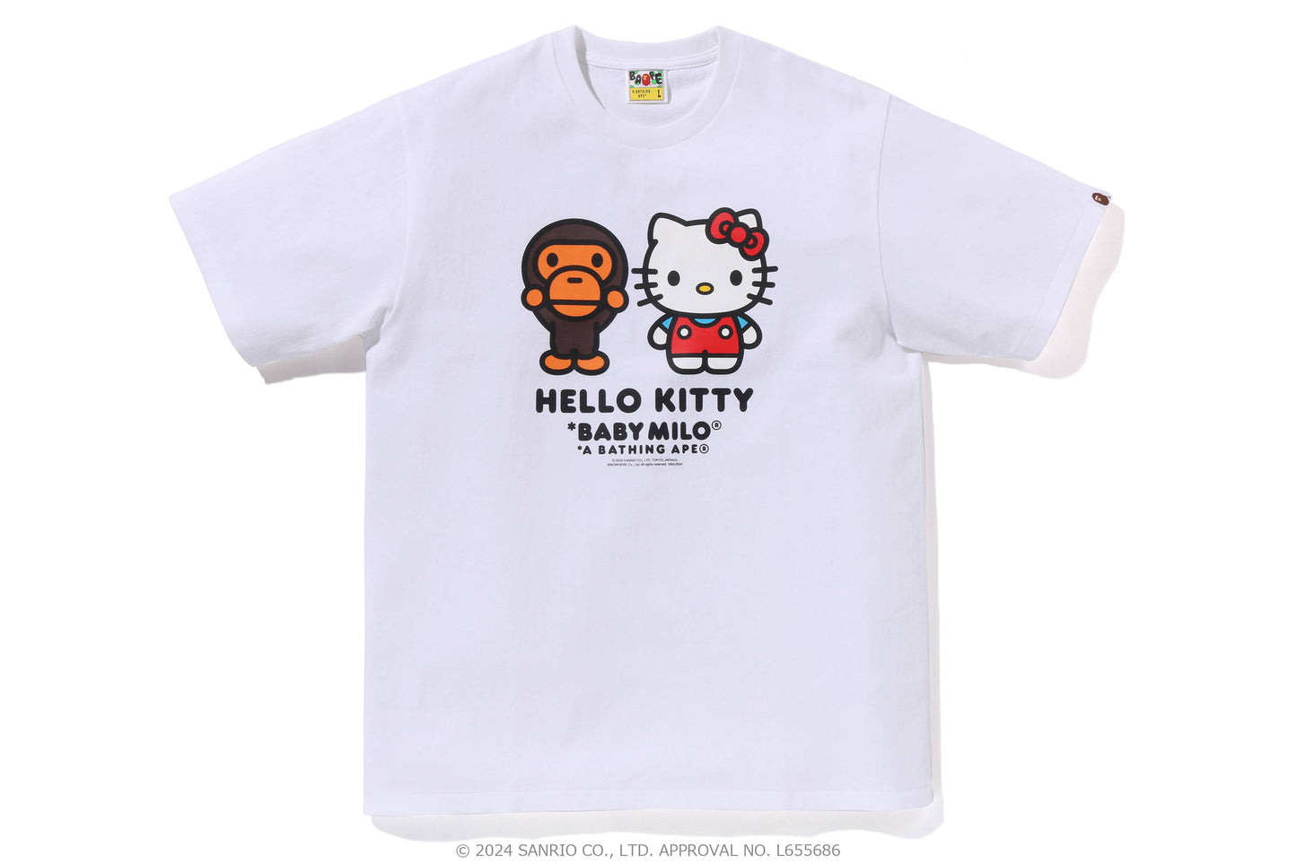 BABY MILO® X SANRIO 11 CHARACTERS T-SHIRTS (Hello Kitty, My Melody, Pompompurin, Cinnamoroll, Kuromi, Badtz-Maru, Little Twin Stars, Kerokerokeroppi, Tuxedo Sam, Patty & Jimmy, and Pochacco)