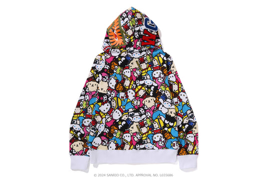 BABY MILO® X SANRIO CHARACTERS SHARK FULL ZIP HOODIE COLOR: MULTI