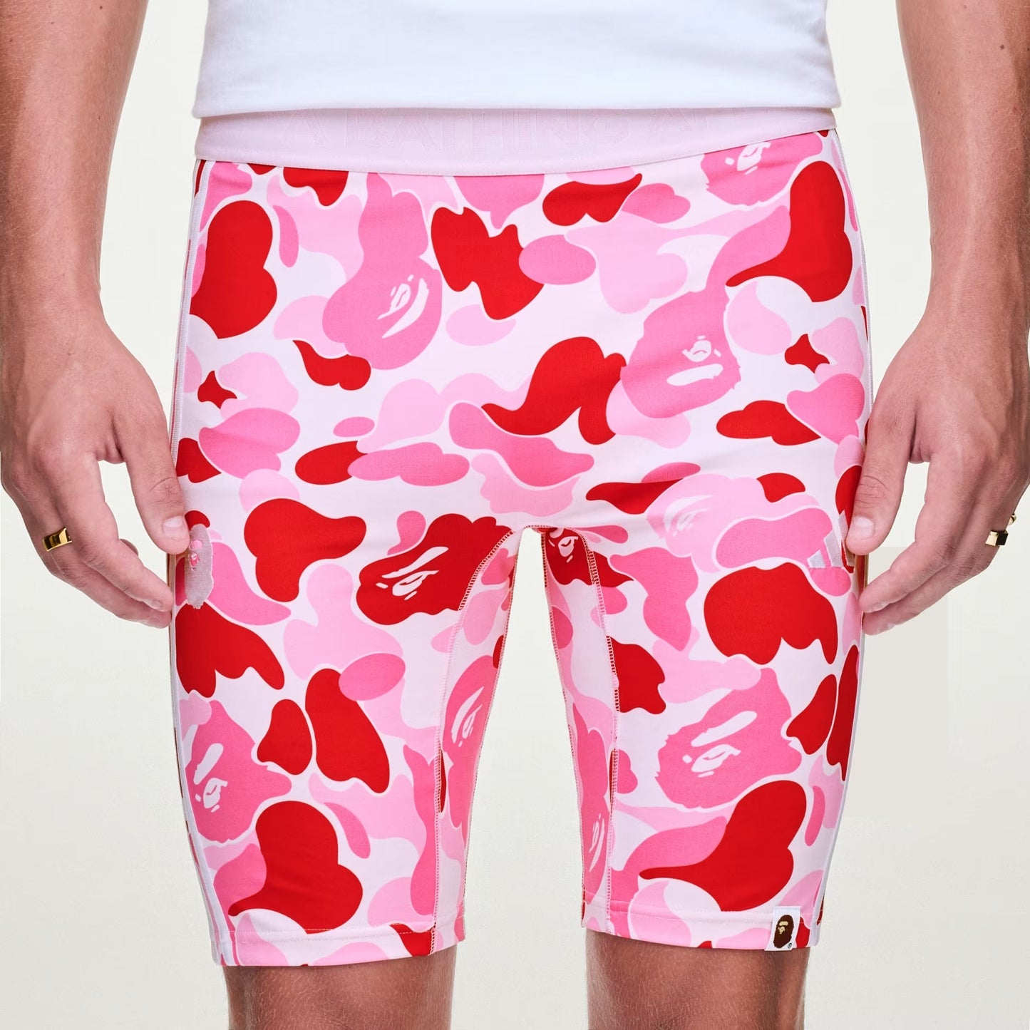 BAPE SOCCER TIGHTS - CAMO PINK