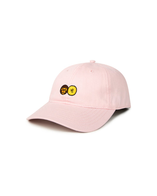 BABY MILO X DAVID BISKUP EMBROIDERED CAP - PASTEL PINK