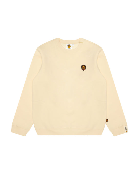 BABY MILO CREW NECK SWEATSHIRT - IVORY - S-XL