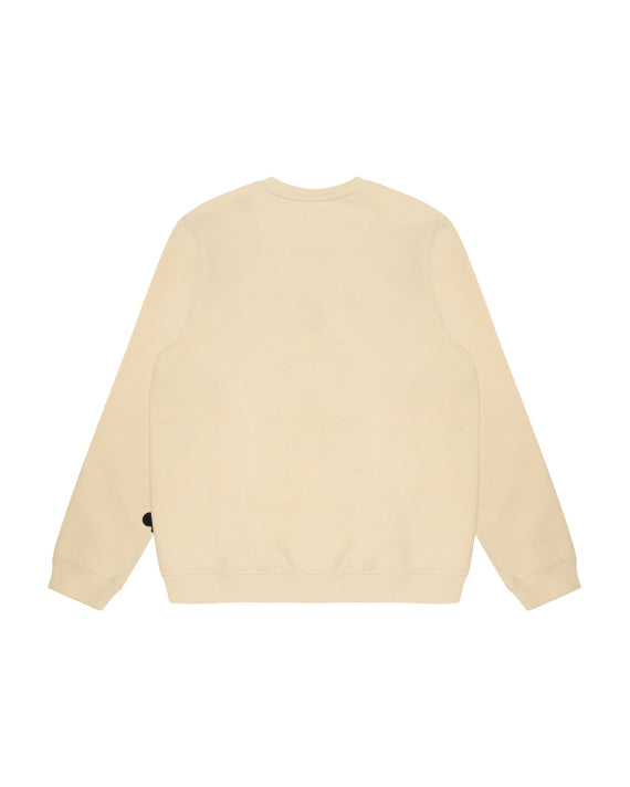 BABY MILO CREWNECK SWEATSHIRT WITH LOVE BALLOONS - CREAM WHITE - S-XL