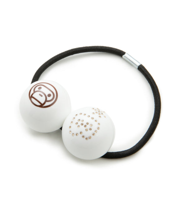 BABY MILO HAIR TIE SET – MONOGRAM & CRYSTAL BALL EDITION