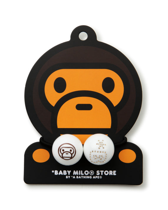 BABY MILO HAIR TIE SET – MONOGRAM & CRYSTAL BALL EDITION