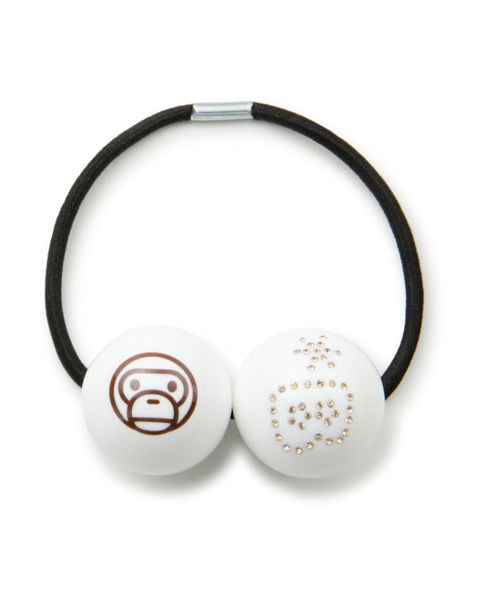 BABY MILO HAIR TIE SET – MONOGRAM & CRYSTAL BALL EDITION