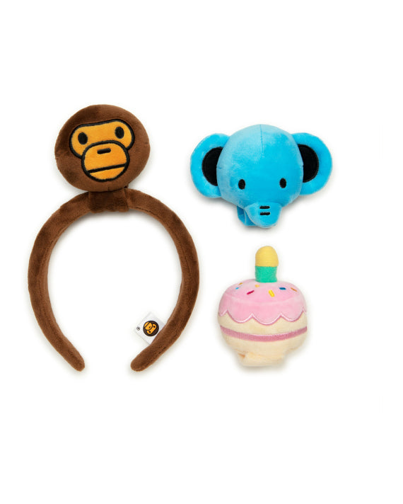 BABY MILO INTERCHANGEABLE PLUSH HEADBAND SET