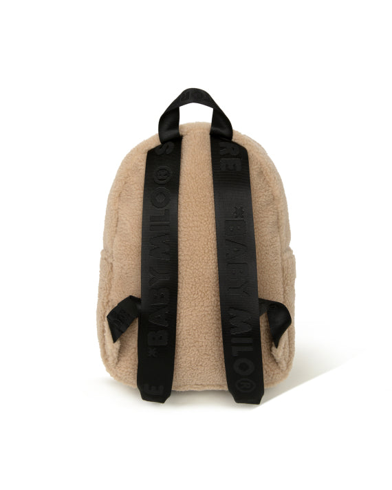 BABY MILO SHERPA MINI BACKPACK - BEIGE