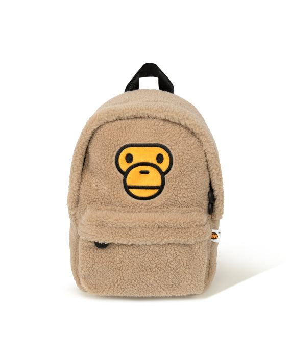 BABY MILO SHERPA MINI BACKPACK - BEIGE