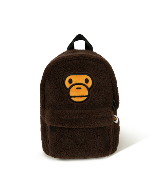 BABY MILO SHERPA MINI BACKPACK - BROWN