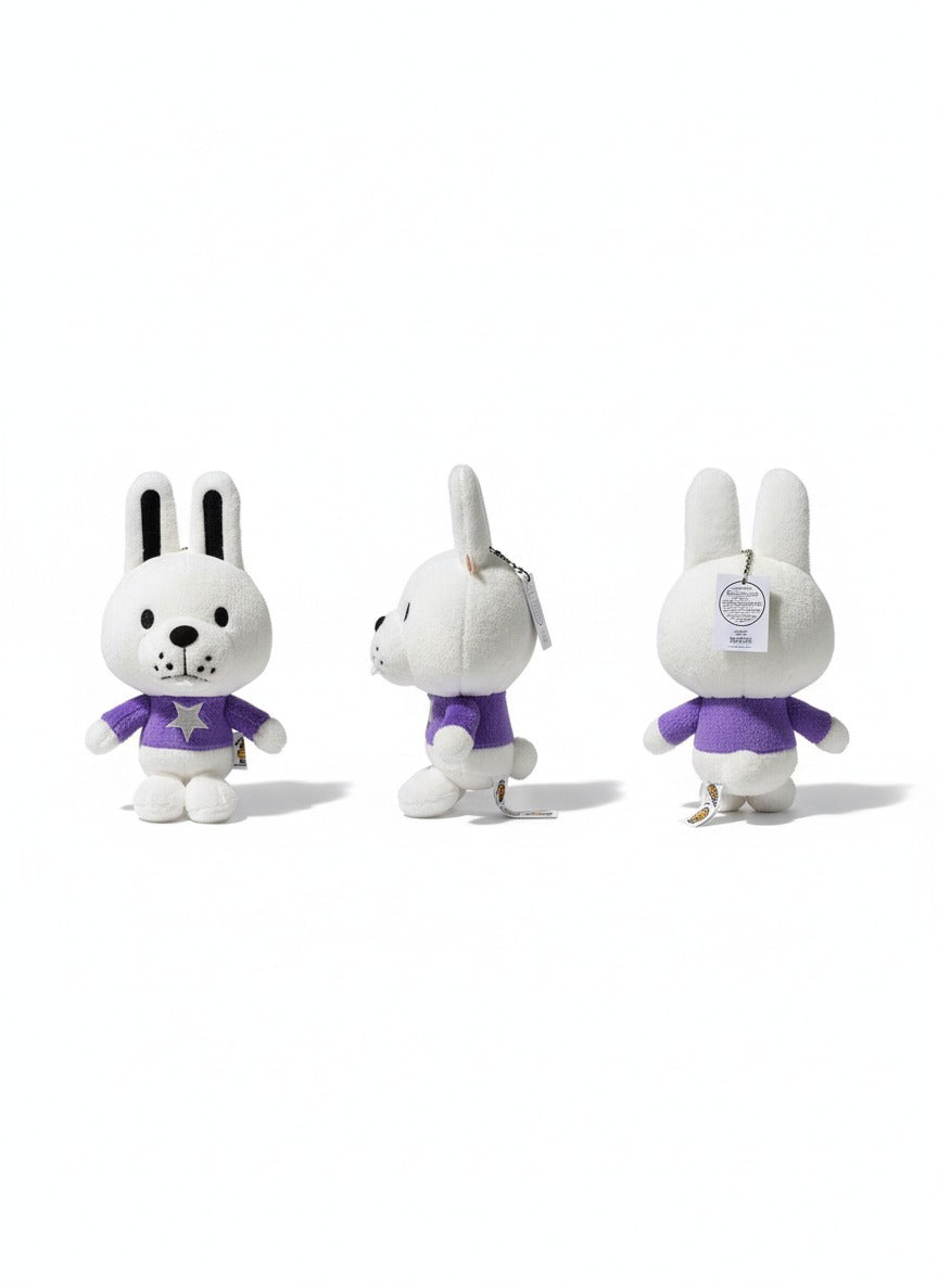 BABY MILO FRIEND RABBIT BUNNY PLUSH KEYCHAIN