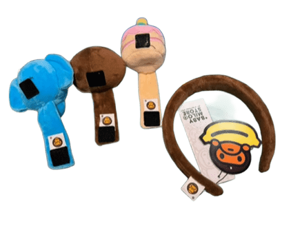 BABY MILO INTERCHANGEABLE PLUSH HEADBAND SET