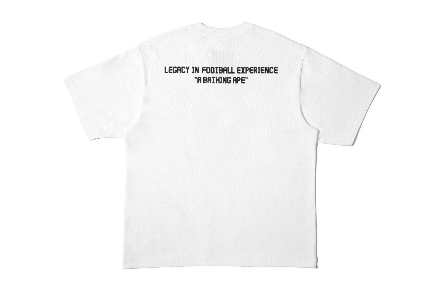 CR7 LIFE X A BATHING APE T-SHIRTS STYLE B - WHITE/ CAMO GREEN