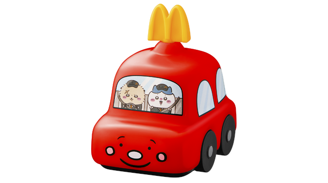 MCDONALD'S HAPPY MEAL 2025 CHIIKAWA FIGURE TOY RACCO THE ROLLING MEASURING TAPE
