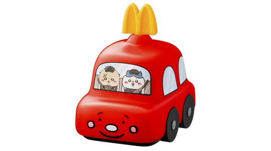 MCDONALD'S HAPPY MEAL 2025 CHIIKAWA FIGURE TOY RACCO THE ROLLING MEASURING TAPE