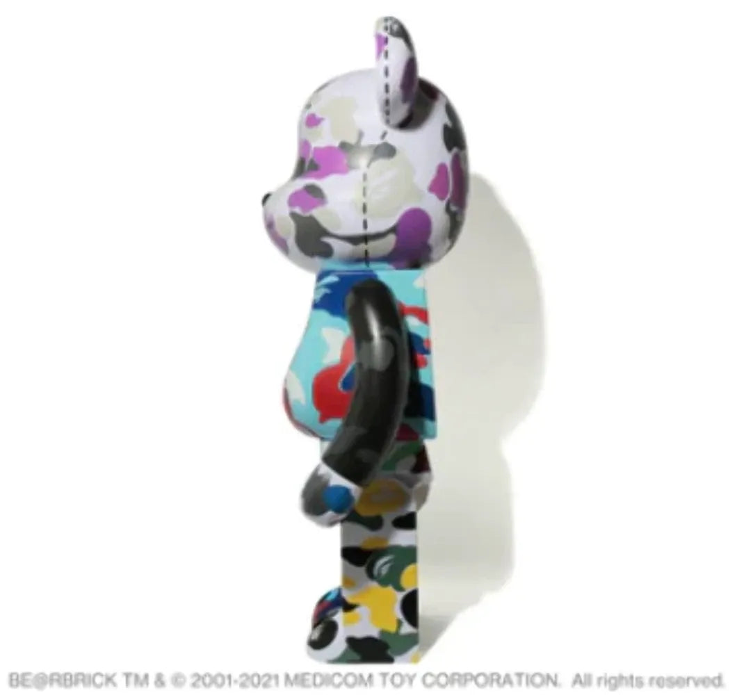 BEARBRICK X BAPE 28TH ANNIVERSARY CAMO #1 1000%