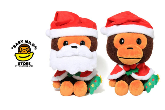 BABY MILO PLUSH DOLL - CHRISTMAS COSTUME