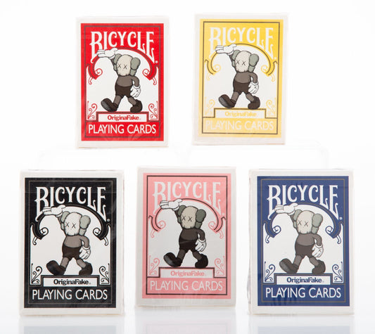 KAWS ORIGINAL FAKE BICYCLE PLAYING CARDS