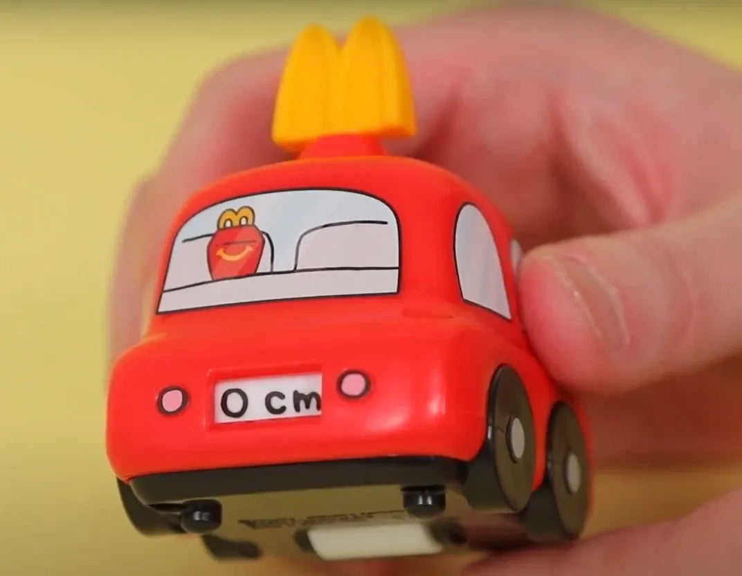 MCDONALD'S HAPPY MEAL 2025 CHIIKAWA FIGURE TOY RACCO THE ROLLING MEASURING TAPE