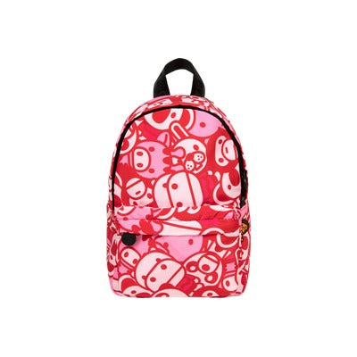BAPE BABY MILO ALL FRIENDS MINI BACKPACK - PINK