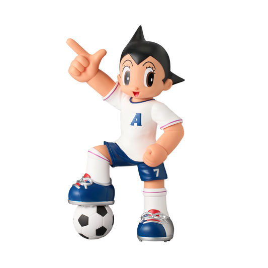 ASTRO BOY FOOTBALL PLAYER FIGURE 31CM - VICTORY (KIT E)