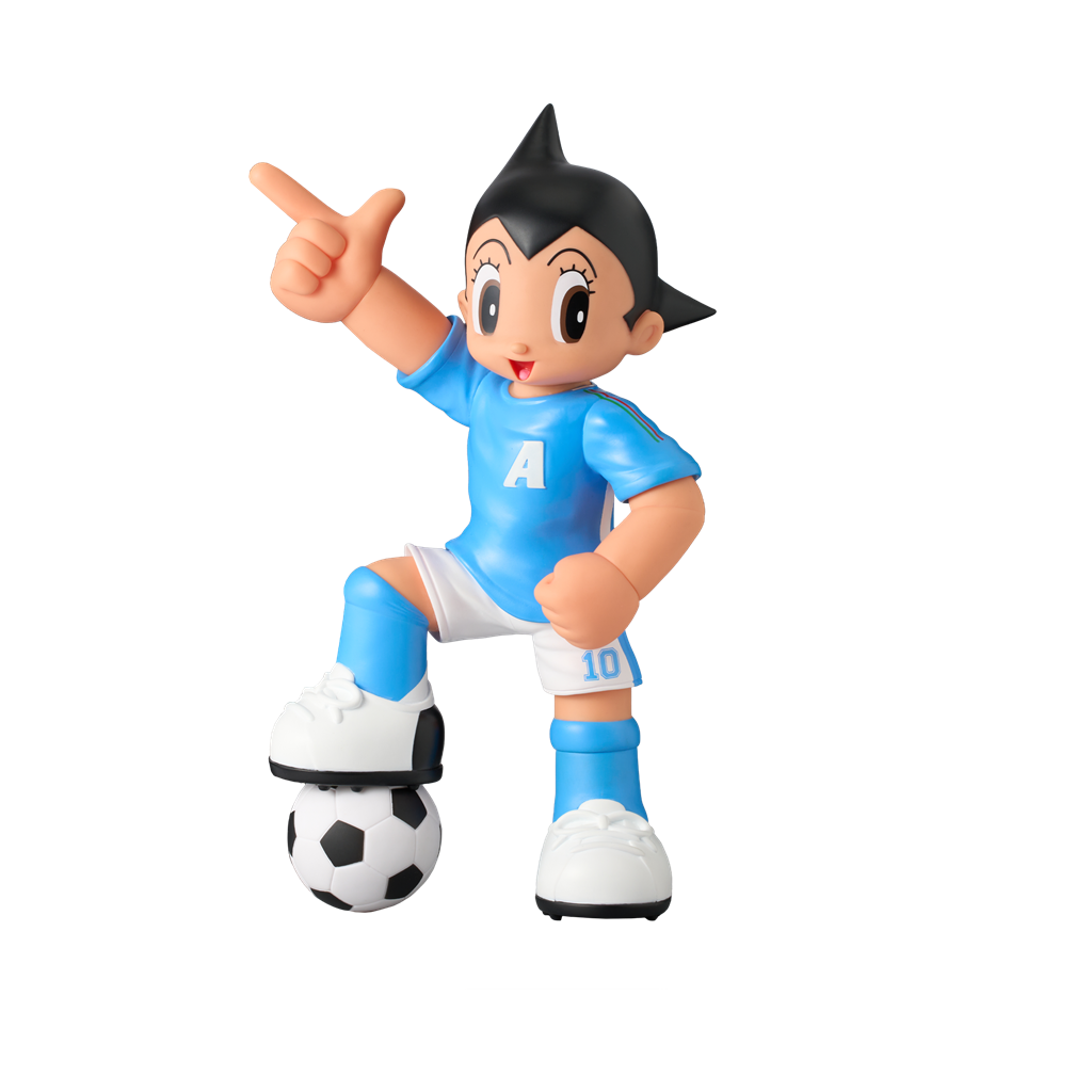 ASTRO BOY FOOTBALL PLAYER FIGURE 31CM - VICTORY (KIT I)