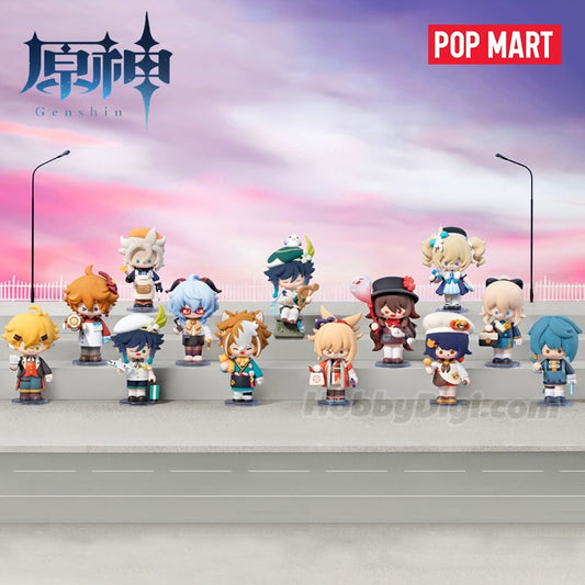Pop Mart Pendant Blind Box - Genshin Impact Dress-Up Dreams Themed Chibi Series (Original Box of 12 Different Model)
