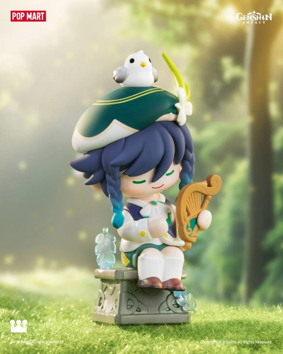 Pop Mart Pendant Blind Box - Genshin Impact Dress-Up Dreams Themed Chibi Series (Original Box of 12 Different Model)