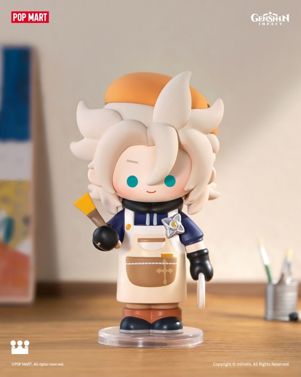 Pop Mart Pendant Blind Box - Genshin Impact Dress-Up Dreams Themed Chibi Series (Original Box of 12 Different Model)