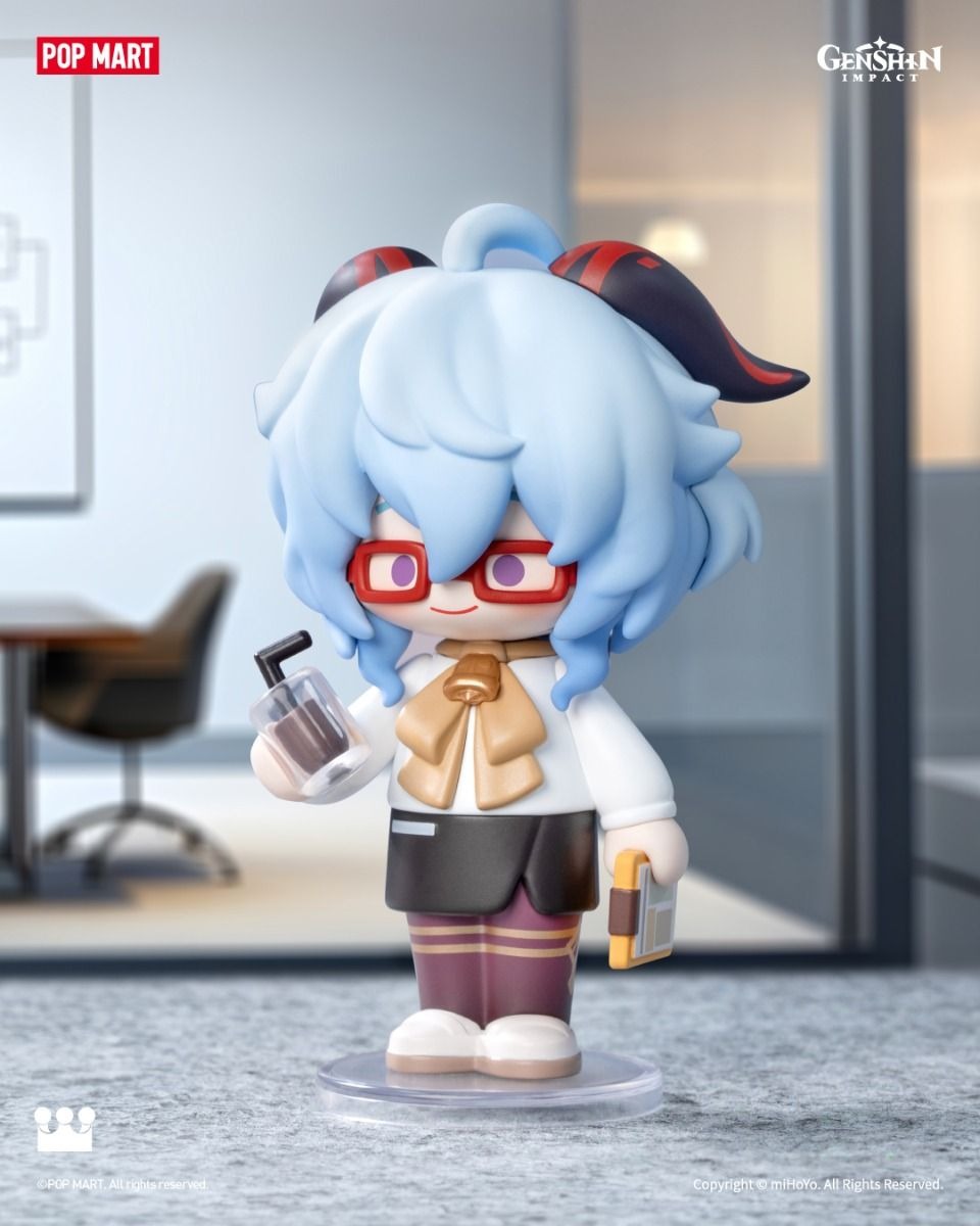 Pop Mart Pendant Blind Box - Genshin Impact Dress-Up Dreams Themed Chibi Series (Original Box of 12 Different Model)