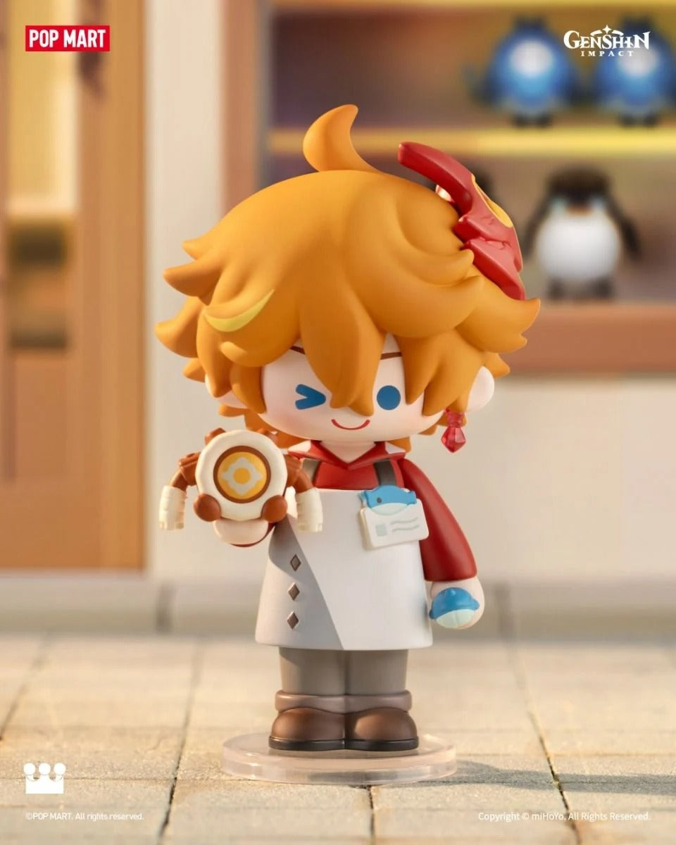 Pop Mart Pendant Blind Box - Genshin Impact Dress-Up Dreams Themed Chibi Series (Original Box of 12 Different Model)